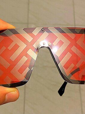 Red Mirrored Sunglasses